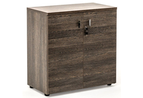 Шкаф низкий широкий закрытый, цвет мали