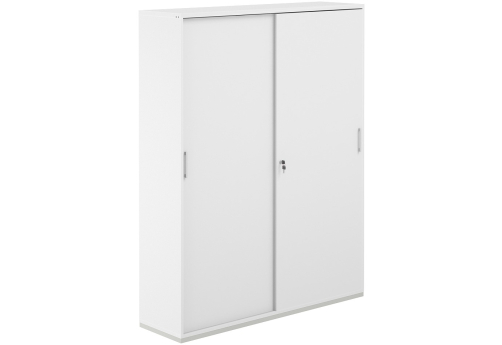 Шкаф-купе 5 уровней Фламинго, цвет белый