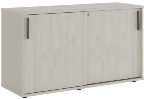 Шкаф-купе низкий, цвет шамони светлый