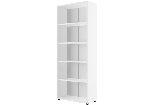 Стеллаж высокий, цвет белый