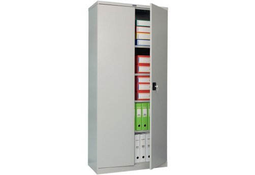 Шкаф офисный МФ1050, цвет серый полуматовый