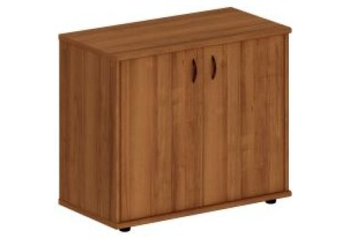 Шкаф закрытый низкий Мансберг, цвет орех