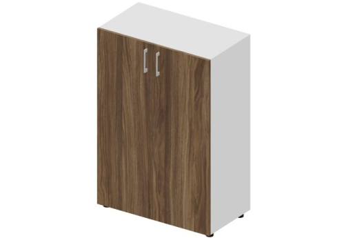Шкаф средний закрытый Киви, цвет орех