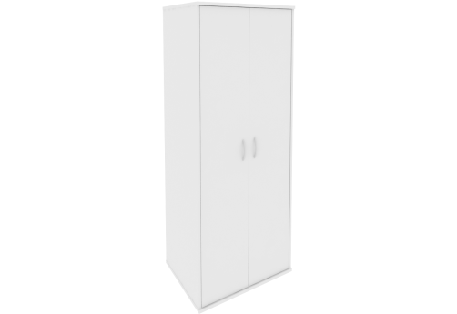 Гардероб глубокий, цвет белый