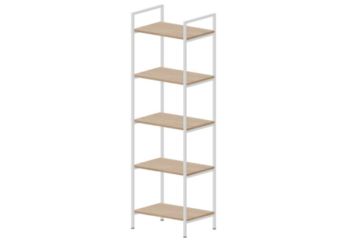 Стеллаж 1 секция Киви, цвет светлый дуб