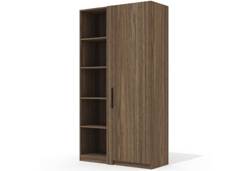Шкаф-гардероб (4 открытые полки) Нордвик, цвет палдао