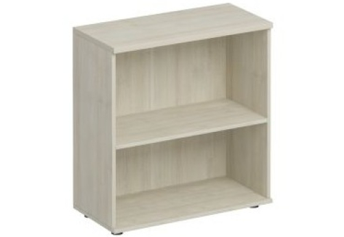 Стеллаж низкий широкий Прайм, цвет шамони светлый