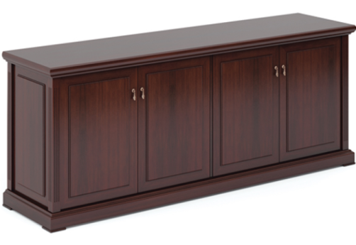 Креденция 4 двери, цвет темный дуб