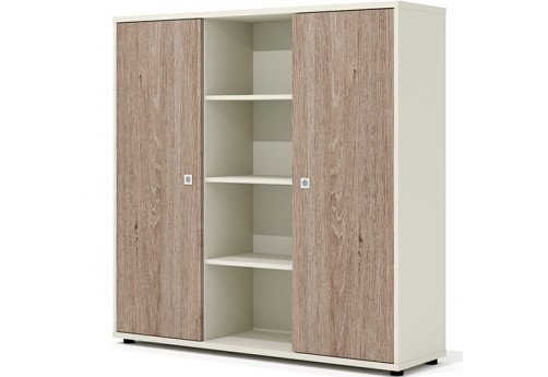 Шкаф-купе Некста, цвет дуб + беж