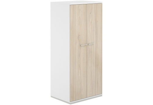 Гардероб Фламинго, цвет белый + акация