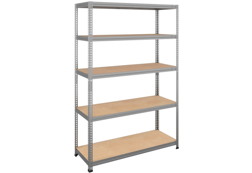 Стеллаж оцинкованный СФ1305, цвет серый