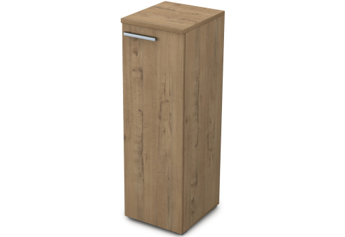 Пенал средний закрытый Платинум Персонал, цвет тиковое дерево