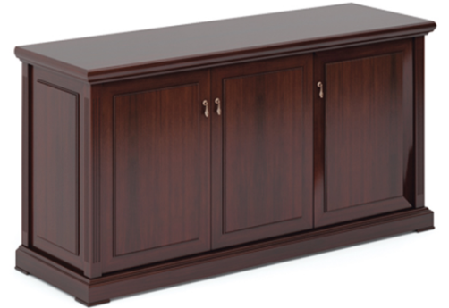 Креденция 3 двери, цвет темный дуб