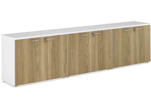 Шкаф низкий (3 шкафа) Алмонд, цвет дуб