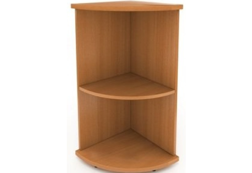 Стеллаж низкий угловой, цвет бук