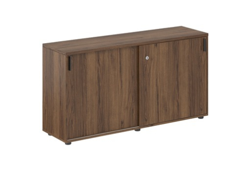 Шкаф-купе низкий Индиго Вуд, цвет дуб модена + белый