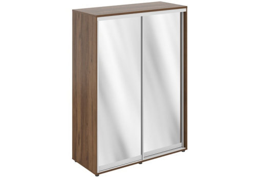 Шкаф-купе высокий с полками (задняя стенка ХДФ) Индиго Вуд, цвет дуб модена