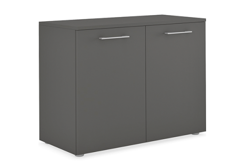 Шкаф низкий широкий Валетта Антрацит, цвет антрацит
