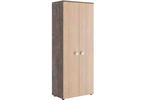 Гардероб Челси, цвет вяз + бетон темный