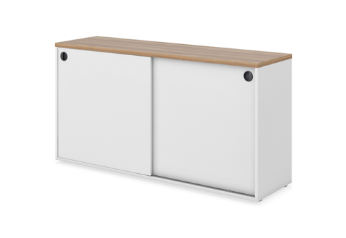 Шкаф-купе приставной Дейли, цвет дуб + белый