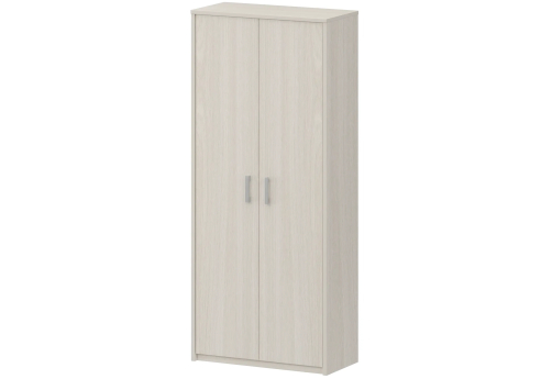 Стеллаж закрытый Аксима, цвет ясень шимо