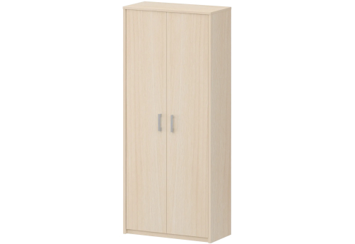 Стеллаж закрытый Аксима, цвет бук