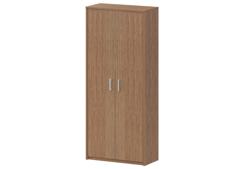 Стеллаж закрытый Аксима, цвет орех гварнери