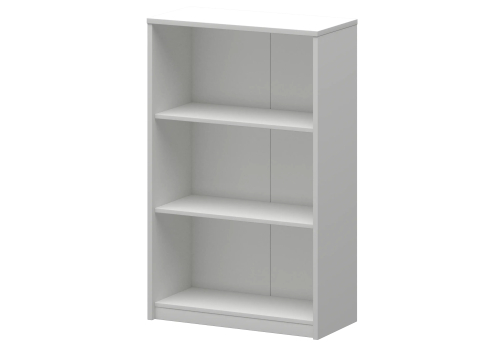 Стеллаж открытый Аксима, цвет белый