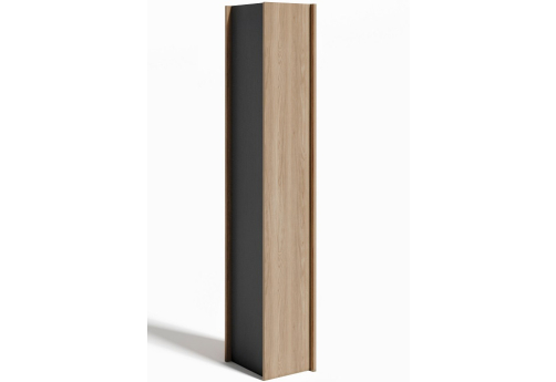 Завершающая секция с дверкой левая Франклин Люкс, цвет дуб