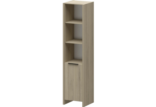 Шкаф высокий узкий (3 открытые полки) Амстердам, цвет кронберг