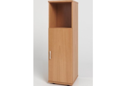 Шкаф средний узкий (1 открытая полка), цвет бук