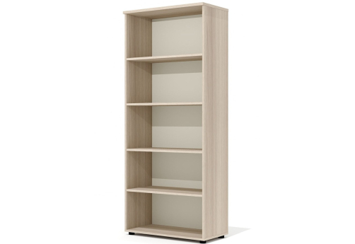 Стеллаж высокий широкий Колибри, цвет ясень шимо