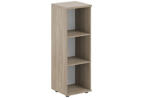 Стеллаж/корпус шкафа среднего с задней стенкой HDF Индиго Вуд, цвет дуб темный