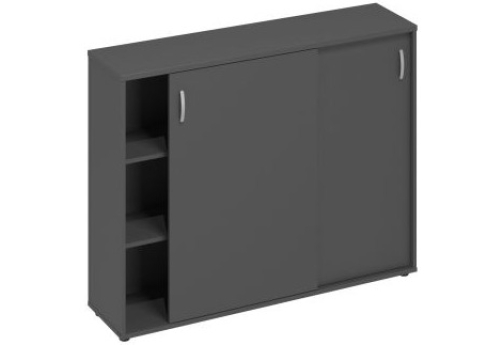 Шкаф-купе средний Мира Нумо, цвет антрацит премиум