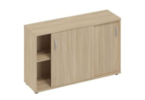 Шкаф-купе низкий Мира Нумо, цвет дуб скандинавский