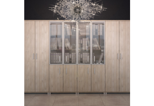 Группа шкафов Апрель, цвет светлый дуб