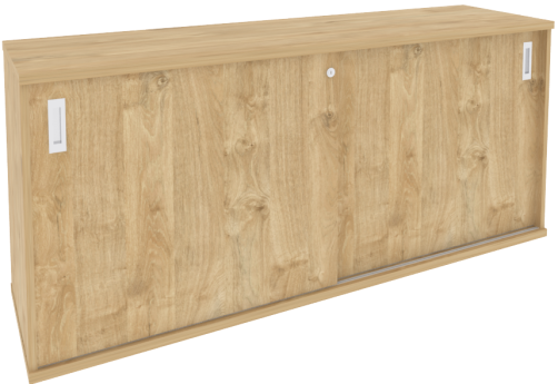 Шкаф-купе приставной/опорный, цвет тиквуд светлый