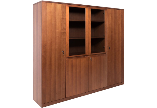 Шкафная композиция Сопрано, цвет орех Италия