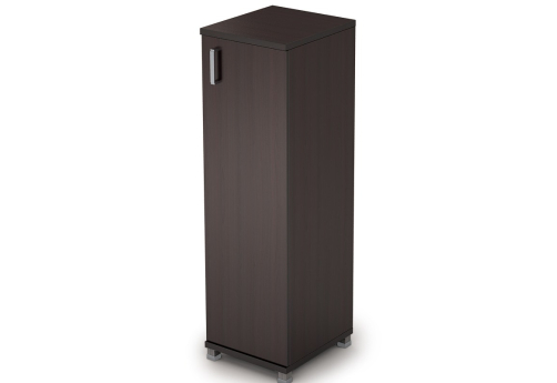 Шкаф средний узкий закрытый Деко, цвет венге