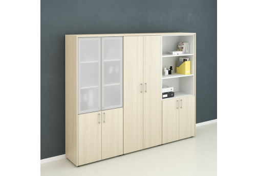 Группа шкафов Киви, цвет светлый дуб