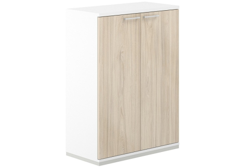 Шкаф 3 уровня Фламинго, цвет белый + акация