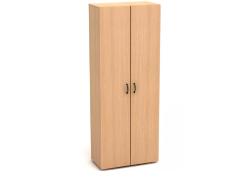 Шкаф высокий закрытый (2 двери), цвет бук
