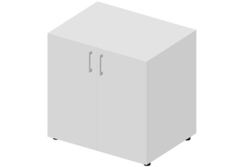 Шкаф для оргтехники Киви, цвет белый