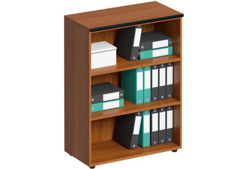 Стеллаж средний Линси, цвет орех