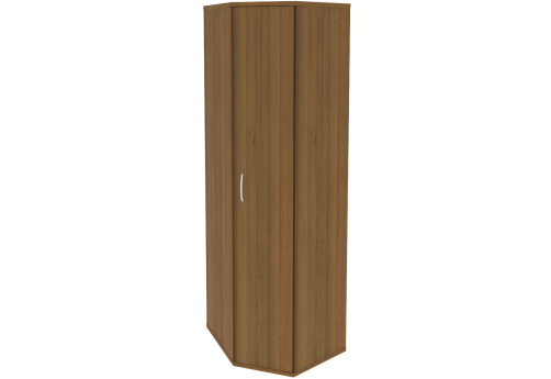 Гардероб угловой, цвет орех