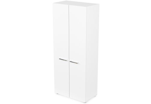 Шкаф высокий Кенвуд Конференц, цвет белый премиум