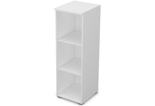 Пенал средний открытый Платинум Персонал, цвет белый премиум