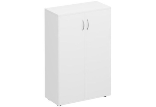 Шкаф для документов закрытый Прайм, цвет белый