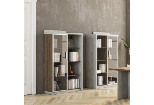 Группа шкафов Монреаль, цвет дуб + бетон