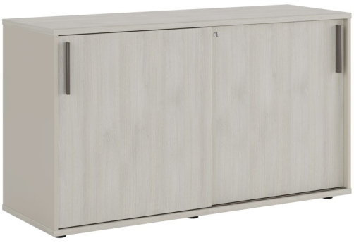 Шкаф-купе низкий, цвет дуб шамони светлый